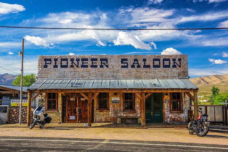 Outside of Pioneer Saloon